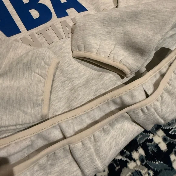 Essential Fear Of God Light Heather NBA Hoodie (XS) - Picture 11 of 12